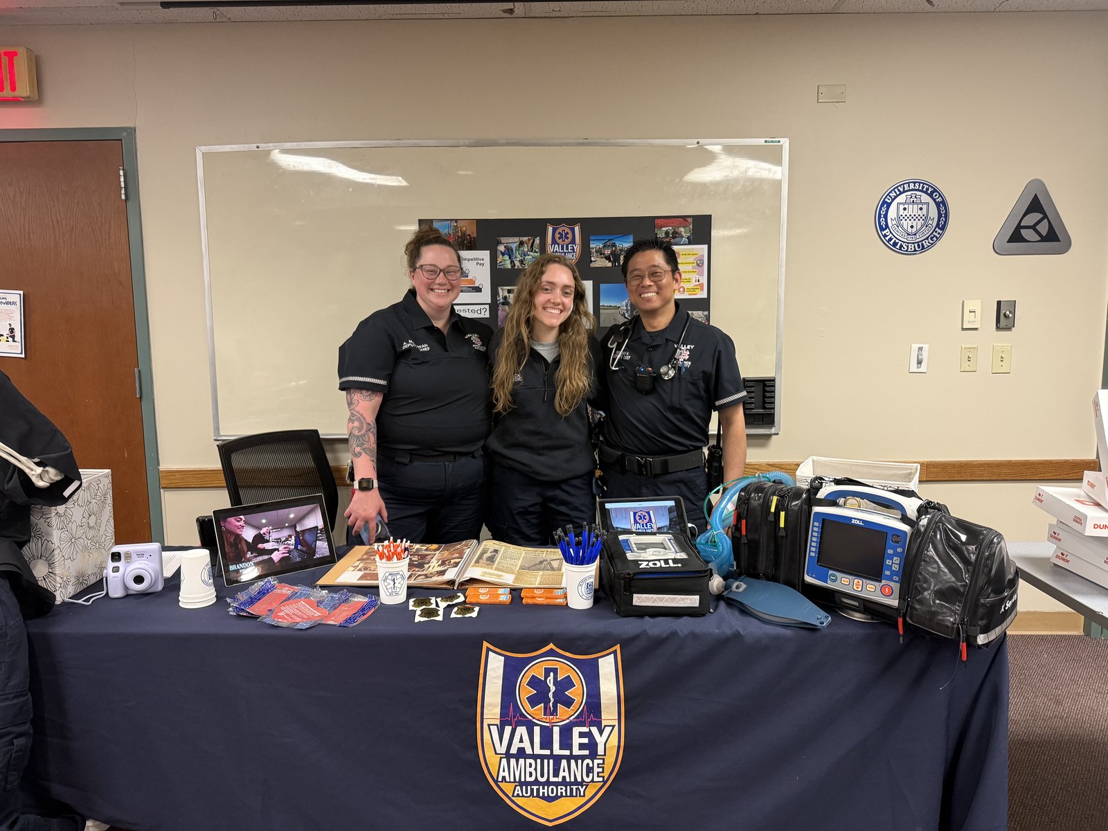 QVAA crew having fun